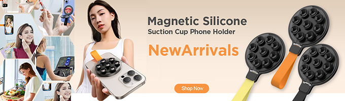 Magnetic+Silicone+Suction