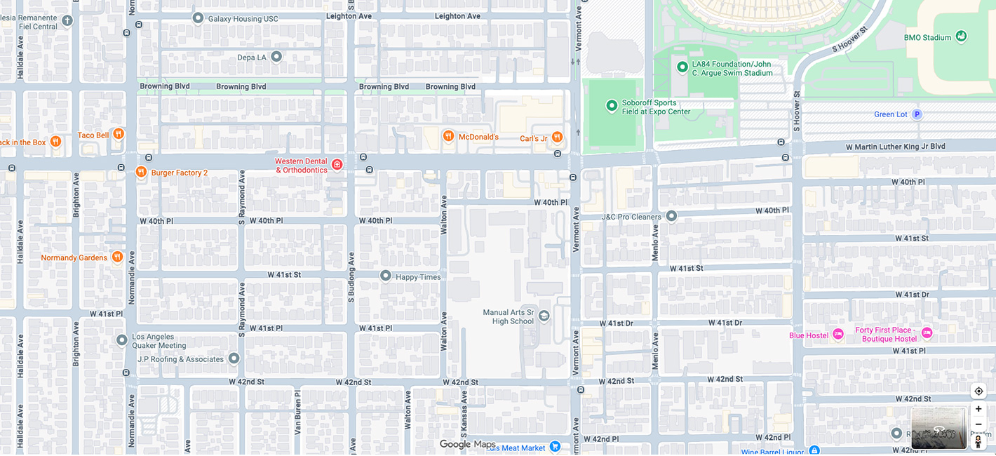 Usc Downtown pickup location