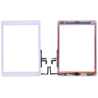  Touch Screen Digitizer With Home Button and Home Button Flex Cable for iPad 5 (2017) (Super High Quality) - White
