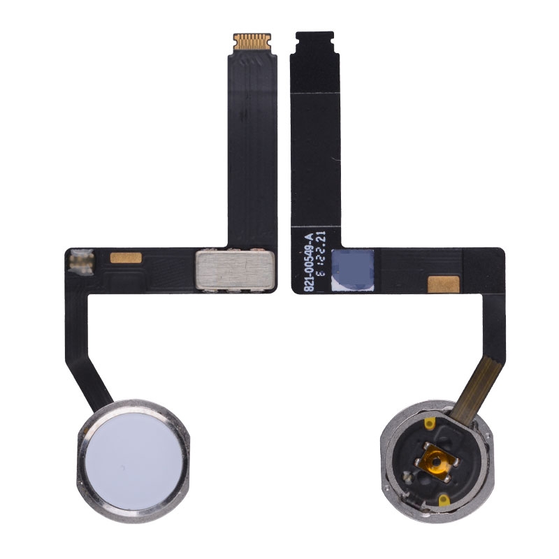 Home Button with Flex Cable Ribbon and Home Button Connector for iPad Pro (9.7inches)  - White
