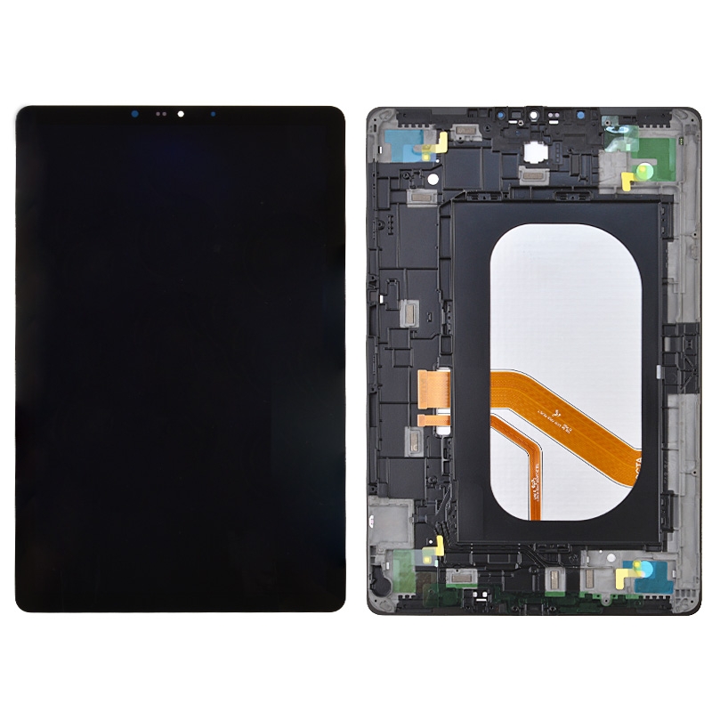 LCD Screen Digitizer Assembly with Frame for Samsung Galaxy Tab S4 10.5 T830 T835 T837 - Black