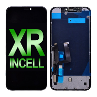  LCD Screen Digitizer Assembly With Back Plate for iPhone XR (Incell/ Aftermarket Plus) - Black