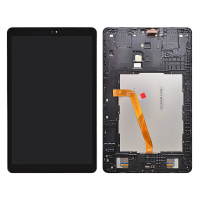  LCD Screen Digitizer Assembly With Frame for Samsung Galaxy Tab A 10.5 T590 T595 T597 - Black