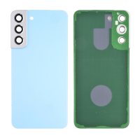  Back Cover with Camera Glass Lens and Adhesive Tape for Samsung Galaxy S22 Plus 5G S906 (for SAMSUNG) - Sky Blue