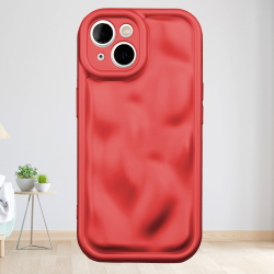  Anti-Drop TPU Case for iPhone 15 - Red