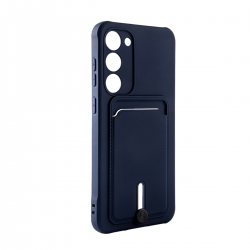 CS-PJ-SS-00005DB Protect Case with Card Horder for Samsung Galaxy S23 5G - Dark Blue