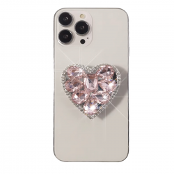  Magnet Phone Kickstand with Sparkly Diamond - Pink