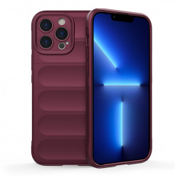  For iPhone 13 Pro Max Case, TPU Upgraded Camera Protection and Soft Scratch-resistant Microfiber Lining, Slim and Beautiful Shockproof Cover - Purple