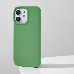  Compatible with iPhone 11 Case, Silicone Shockproof Soft Slim Thin Phone Case, Compatible with MagSafe - Green