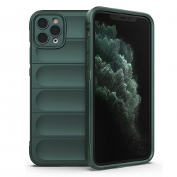  For iPhone 11 Pro Case, TPU Upgraded Camera Protection and Soft Scratch-resistant Microfiber Lining, Slim and Beautiful Shockproof Cover - Green