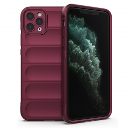  For iPhone 11 Pro Case, TPU Upgraded Camera Protection and Soft Scratch-resistant Microfiber Lining, Slim and Beautiful Shockproof Cover - Purple