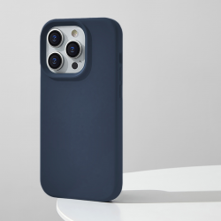  Compatible with iPhone 13 Pro Case, Silicone Shockproof Soft Slim Thin Phone Case, Compatible with MagSafe - Blue