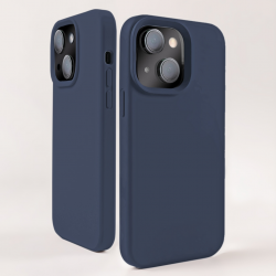  Compatible with iPhone 15 Case, Silicone Shockproof Soft Slim Thin Phone Case, Compatible with MagSafe - Blue