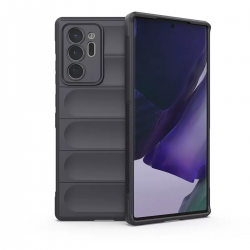  Silicone Case for Samsung Galaxy Note 20 Ultra, Anti-Scratch Microfiber Lining, Shockproof Case with Camera Protection - Gray