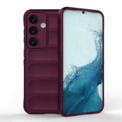  Silicone Case for Samsung Galaxy S24 5G, Anti-Scratch Microfiber Lining, Shockproof Case with Camera Protection - Purple