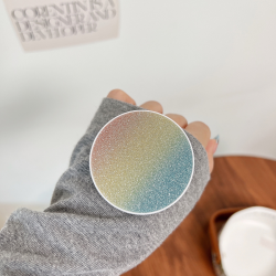  Glitter Leather Phone Grip & Stand Gradient