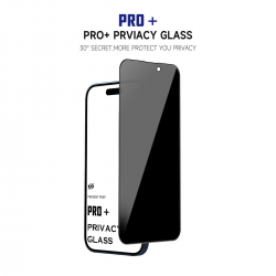  Full Cover Privacy Tempered Glass Screen Protector for iPhone 16 Pro (6.3 inches) (Retail Packaging)