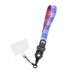  Wristlet Strap for Keys, Hand Wristlet Lanyard Durable Key Chain Lanyard for Men and Women - Blue