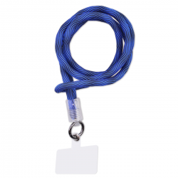  Fashion Mobile Phone Neck Strap Lanyard - Dark Blue