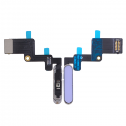  Home Button Connector with Flex Cable Ribbon for iPad Air 11 (2024)/ Air 13 (2024) - Purple