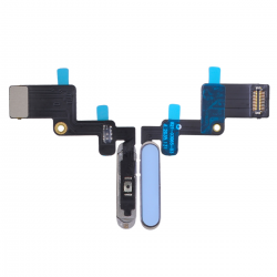  Home Button Connector with Flex Cable Ribbon for iPad Air 11 (2024)/ Air 13 (2024) - Blue