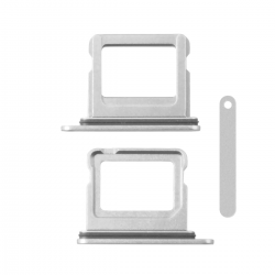  Sim Card Tray for iPhone 16/ 16 Plus (Single SIM Card Version) - White