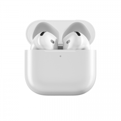  Bluetooth Earphone with MagSafe Charging Case (1:1 AirPods 4th) - White