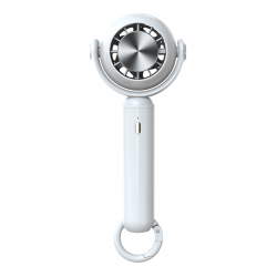  Portable Handheld Ice Cooling Fan - White