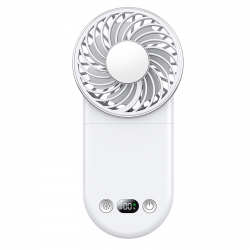  Portable Handheld Refrigerating Fan - White