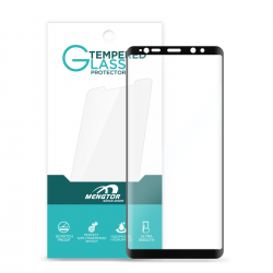  Full Curved Tempered Glass Screen Protector for Samsung Galaxy Note 8 N950 - Black (Retail Packaging)