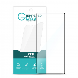  Full Curved Tempered Glass Screen Protector for Samsung Galaxy S25 Ultra - Black (Retail Packaging)