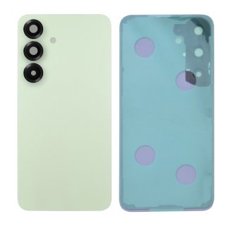  Back Cover with Camera Glass Lens and Adhesive Tape for Samsung Galaxy S25 5G S931 (for SAMSUNG) - Mint
