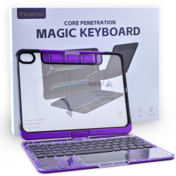 7-color LED backlit iPad keyboard case