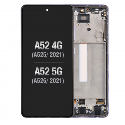 Awesome Violet Galaxy A52 Screen