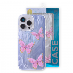 three butterflies iPhone 15 Pro Max case