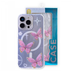 butterfly MagSafe phone case for iPhone 16 Pro Max