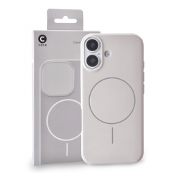   iPhone 17 White Magnetic Case with TPU Material and MagSafe