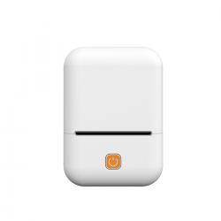  Bluetooth Inkless Wireless Label Printer with App, Wide Format, Waterproof – White
