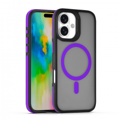  iPhone 17 Magnetic Case MagSafe Compatible - Purple