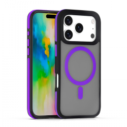  iPhone 17 Pro Magnetic Case MagSafe Compatible - Purple