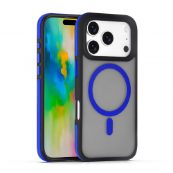  iPhone 17 Pro Max Magnetic Case MagSafe Compatible - Dark Blue