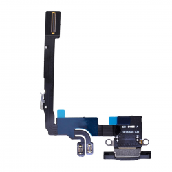  Charging Port with Flex Cable for iPhone 16 Pro - Black Titanium