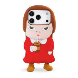  Aesthetic Yoshitomo Nara for iPhone 17 Pro Max Case - Sullen Girl Silicone Phone Cover