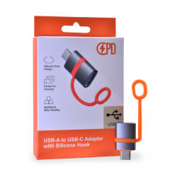  USB-A to USB-C Adapter with Silicone Hook