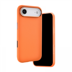  iPhone Air Magnetic Leather Case - Orange
