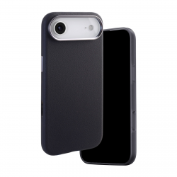  iPhone Air Magnetic Leather Case - Black