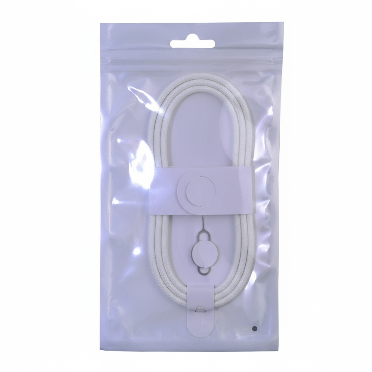 60W USB-C to USB-C cable white