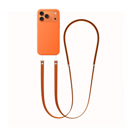  Quick Release Lanyard with Magnetic Head - Adjustable Crossbody Phone Strap Orange