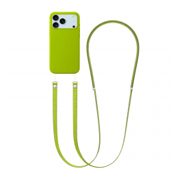  Quick Release Lanyard with Magnetic Head - Adjustable Crossbody Phone Strap Green