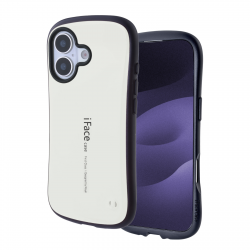 Protective Glossy Case for iPhone 17 Cushioned Curved Edge Design White  Protective Glossy Case for iPhone 17 Cushioned Curved Edge Design White